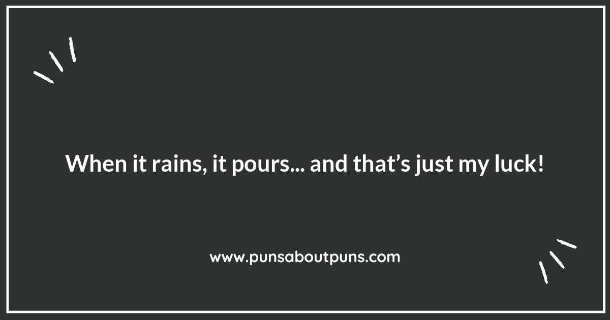 Pouring Over the Best Rain Puns for Every Occasion