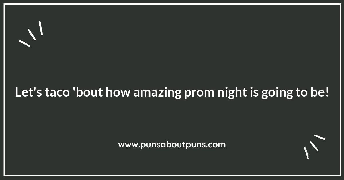 Prom Puns for Capturing Those Magical Moments