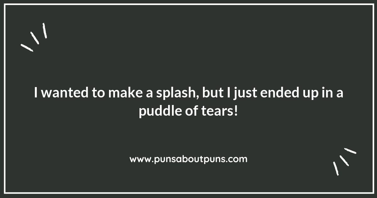 Puddle Puns: Turning a Splash into a Laugh