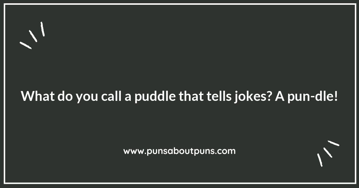 Puddle Puns for Kids: Making Rainy Days Fun