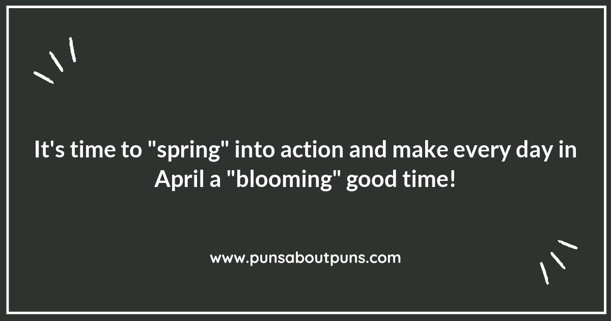 Pun-derful Ways to Celebrate April