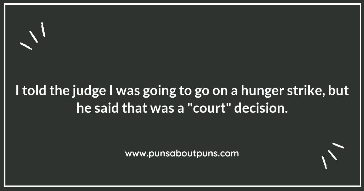 Pun-derstanding Judges: A Collection of Judge Puns