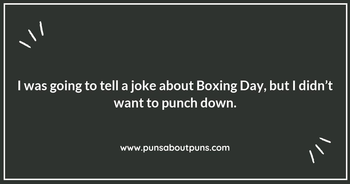 Punching Up Your Holiday with Boxing Day Puns