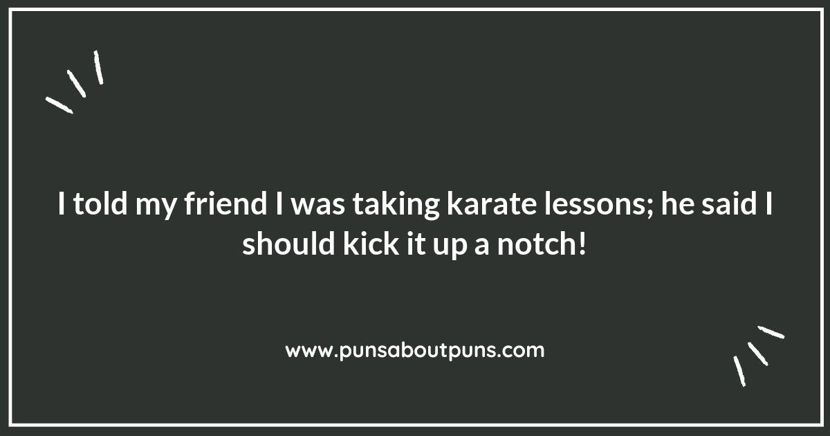 Punchy Humor: The Funniest Martial Arts Puns