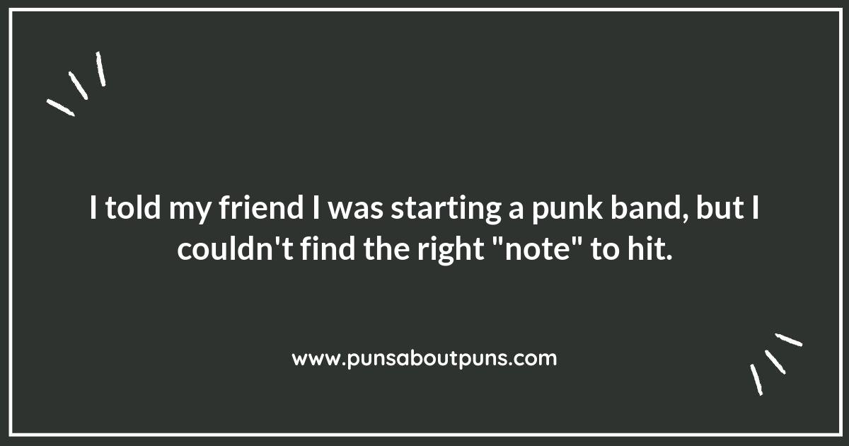 Punk Rock Puns: A Riff on Classic Humor