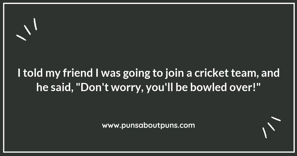 Punning Around: Cricket Puns to Lighten the Game