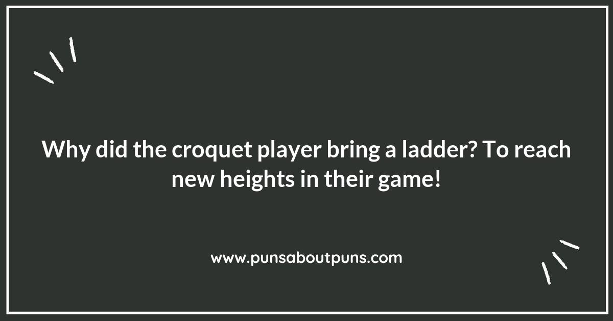 Punny Business: Croquet Puns for the Sporty Soul