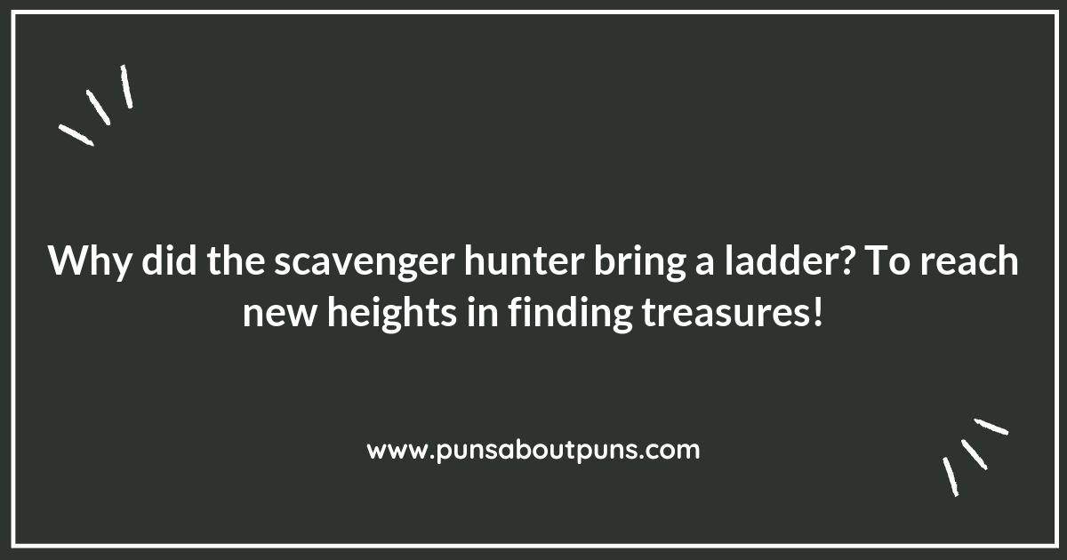 Punny Finds: Scavenger Hunting with a Twist