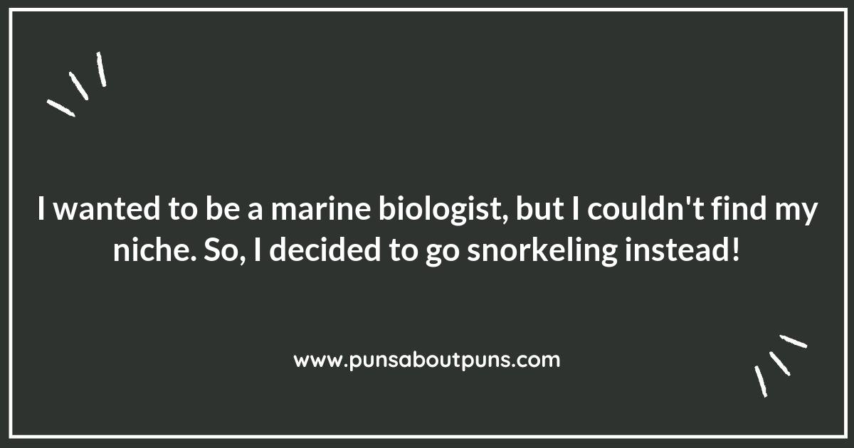 Punny Snorkeling: Jokes from the Deep Blue