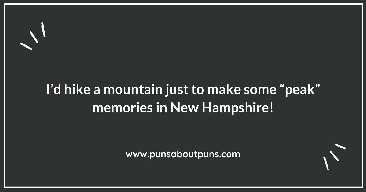 Punny Trails: Hiking Through New Hampshire Wordplay