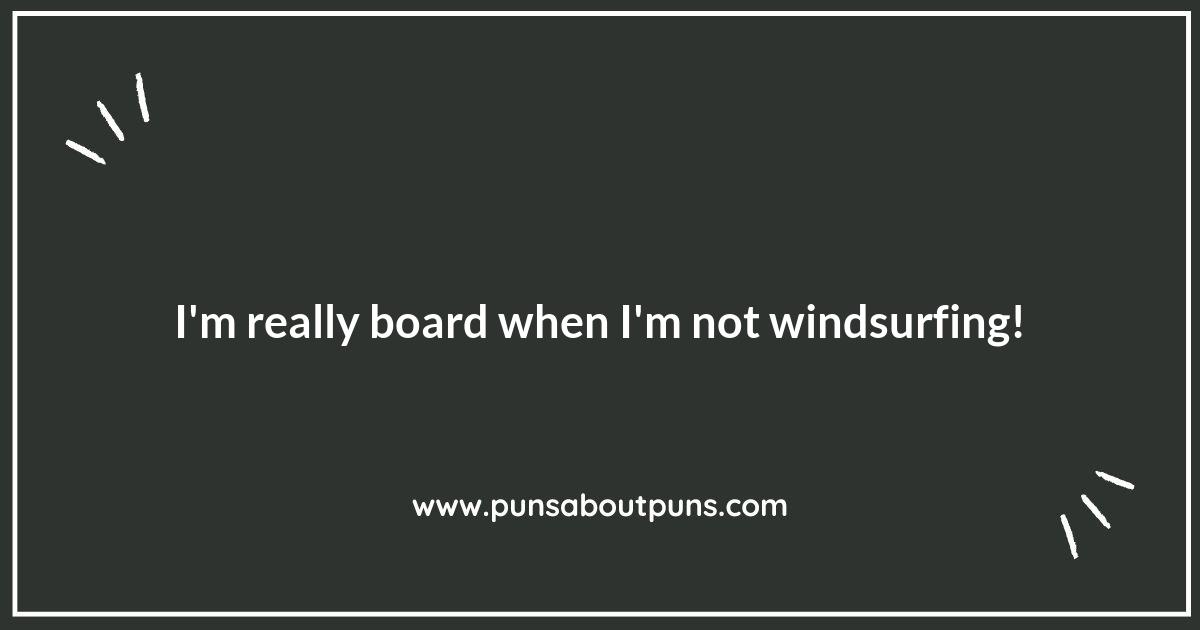 Punny Windsurfing: A Wave of Wit and Whimsy