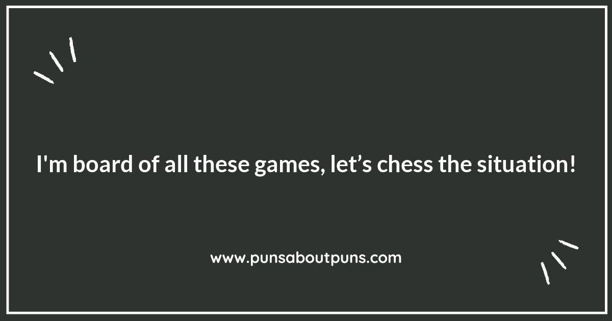 Puns and Games: The Ultimate Board Games Pun Collection