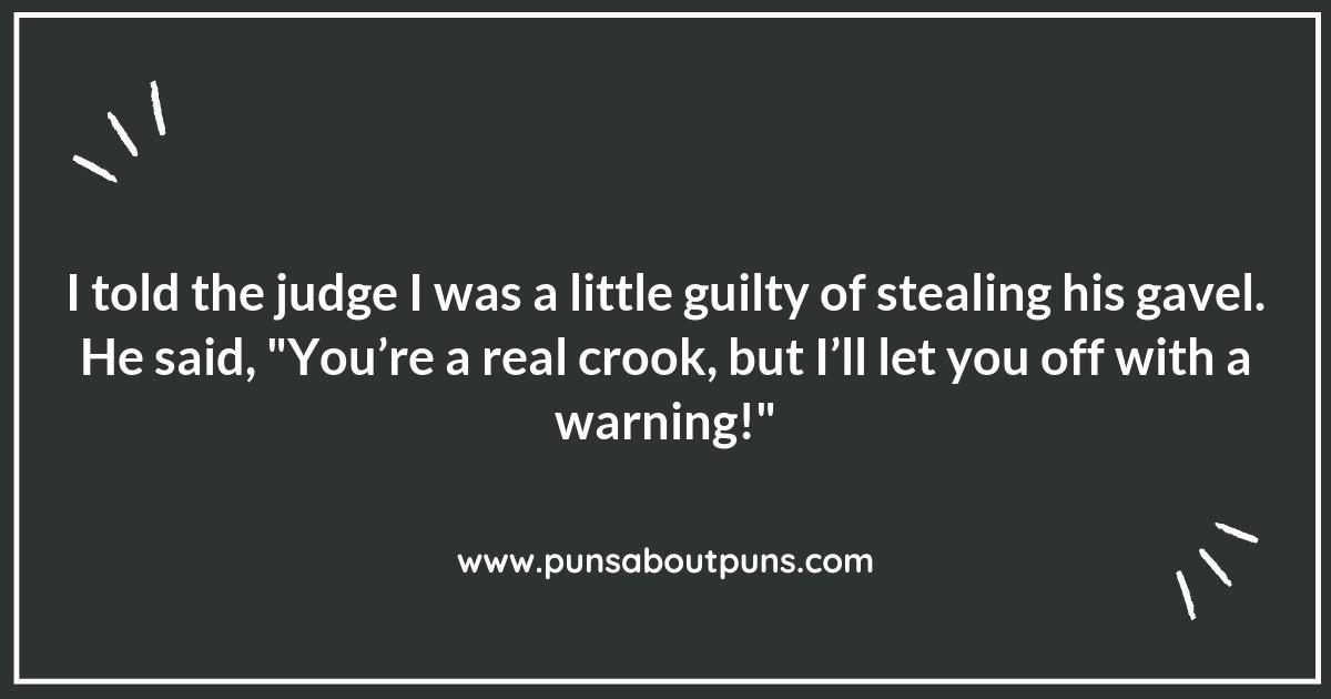 Puns of Justice: The Fun Side of Being a Judge