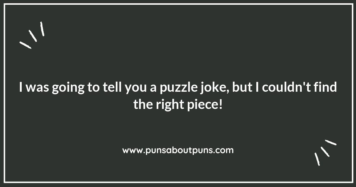 Puzzle Puns: Putting Together a Good Laugh