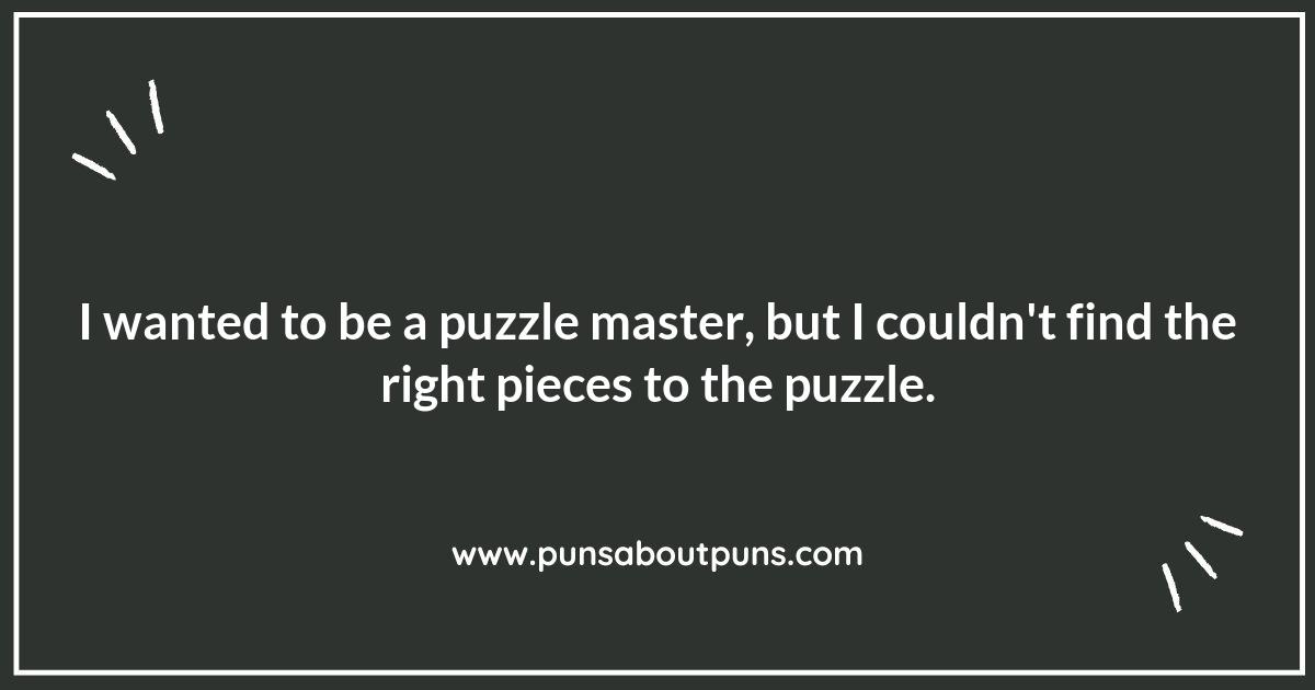 Puzzle Solving Puns