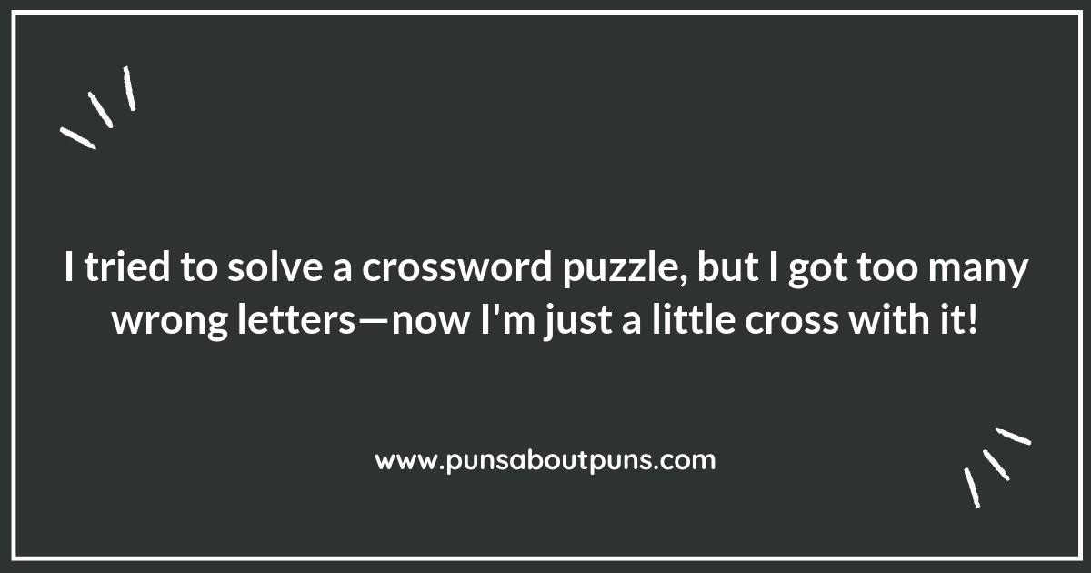 Puzzles Puns: Engaging Puzzles Puns That Tickles Your Brain