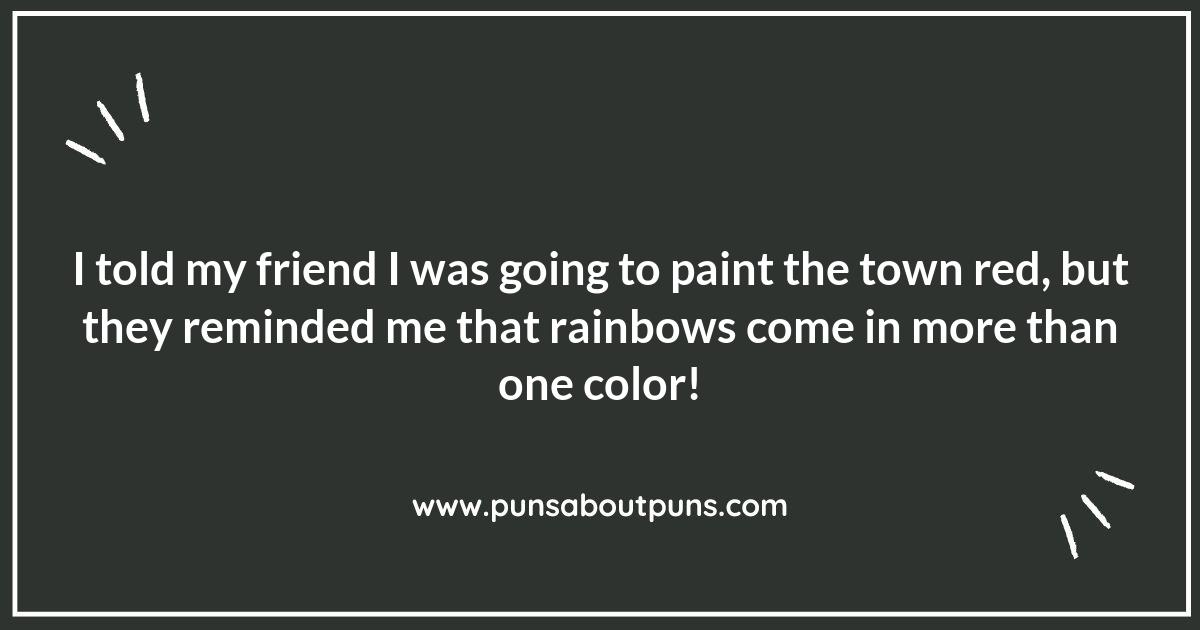Rainbow Puns: A Colorful Twist on Wordplay Rainbow Puns: A Colorful Twist on Wordplay