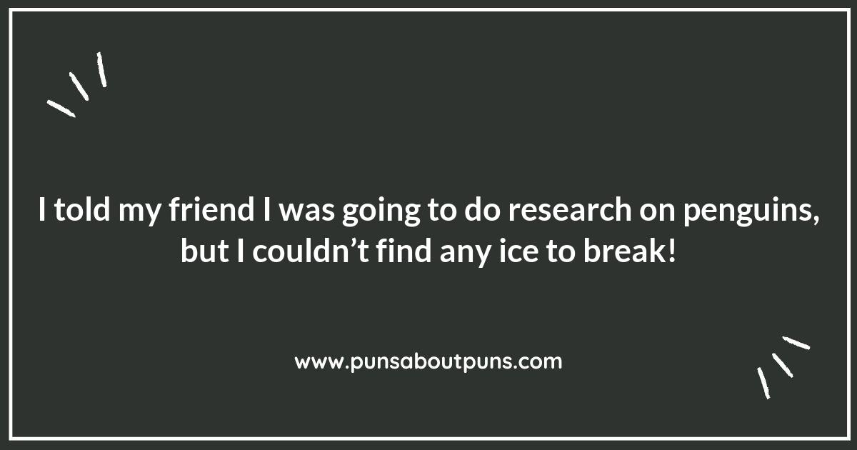 Research Puns: A Clever Way to Break the Ice