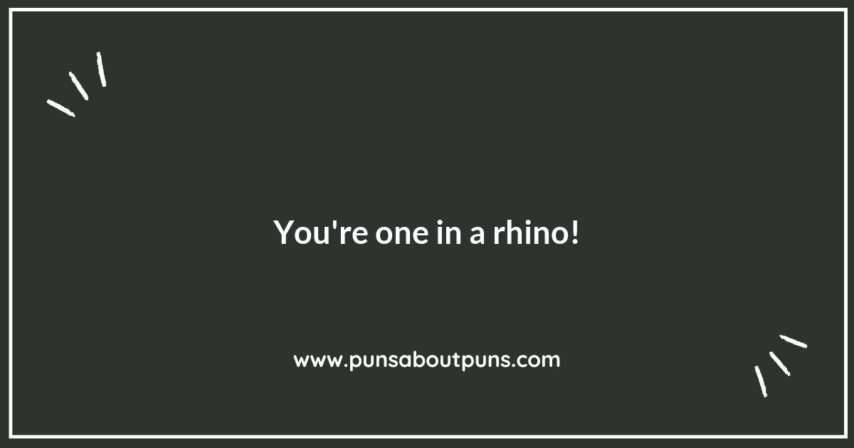 Rhino Puns for Greeting Cards: Share a Laugh!