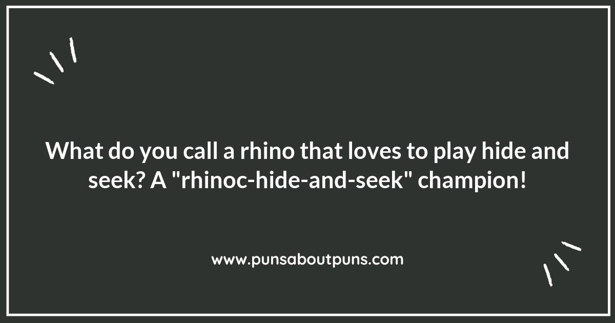 Rhino Puns for Kids: Fun and Educational Wordplay