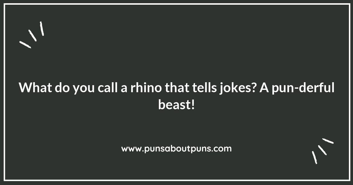 Rhino Puns in Literature: A Playful Approach to Prose