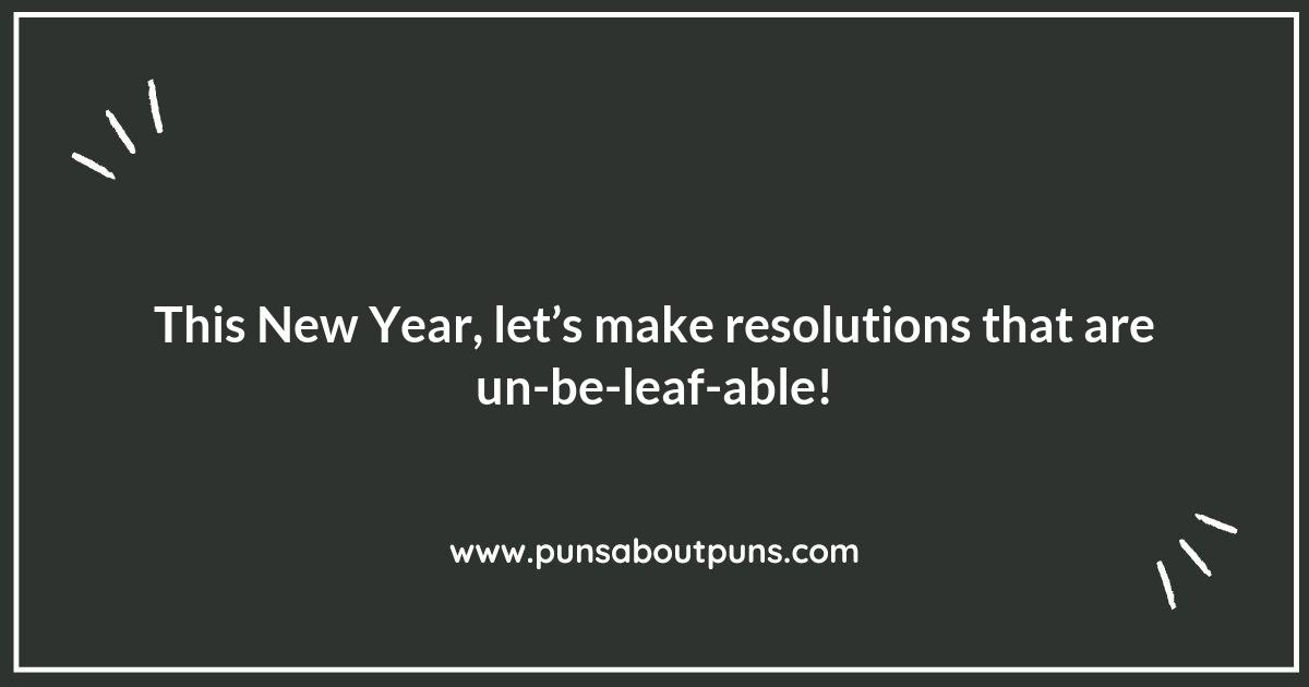 Ring in the Laughs with Hilarious New Year Puns