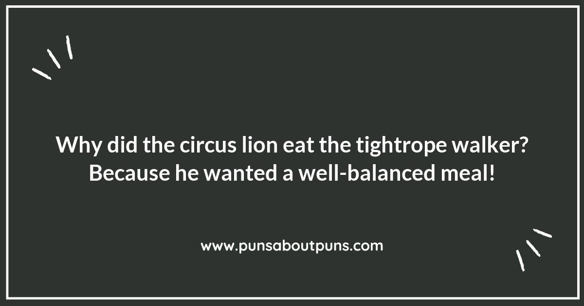 Ringmaster of Humor: Circus Puns to Entertain