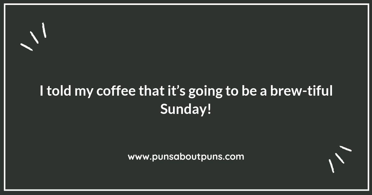 Rise and Shine: Wake Up with Sunday Puns