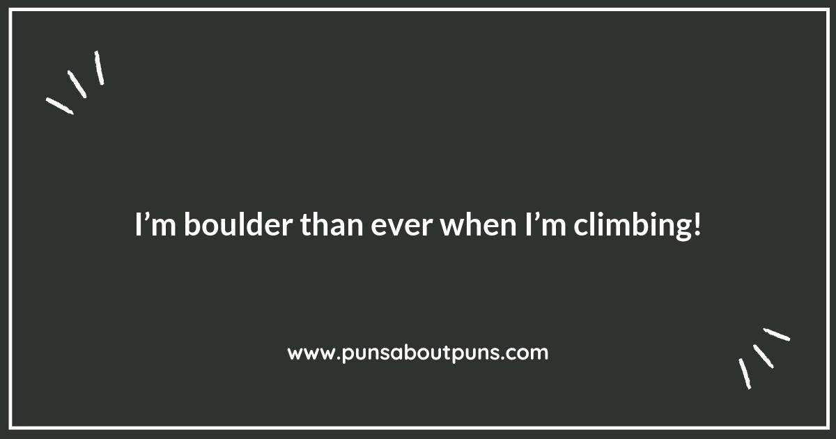 Rock Climbing Puns to Elevate Your Humor