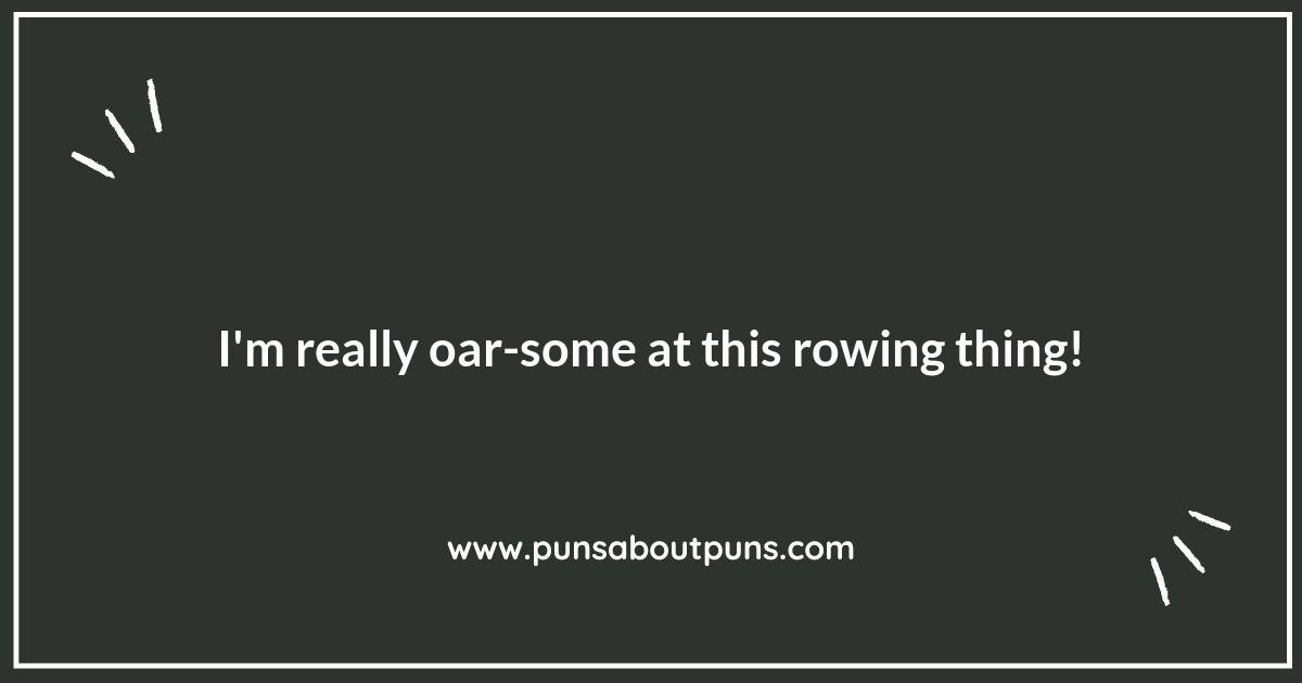 Row Boating Puns: Let the Puns Row On!