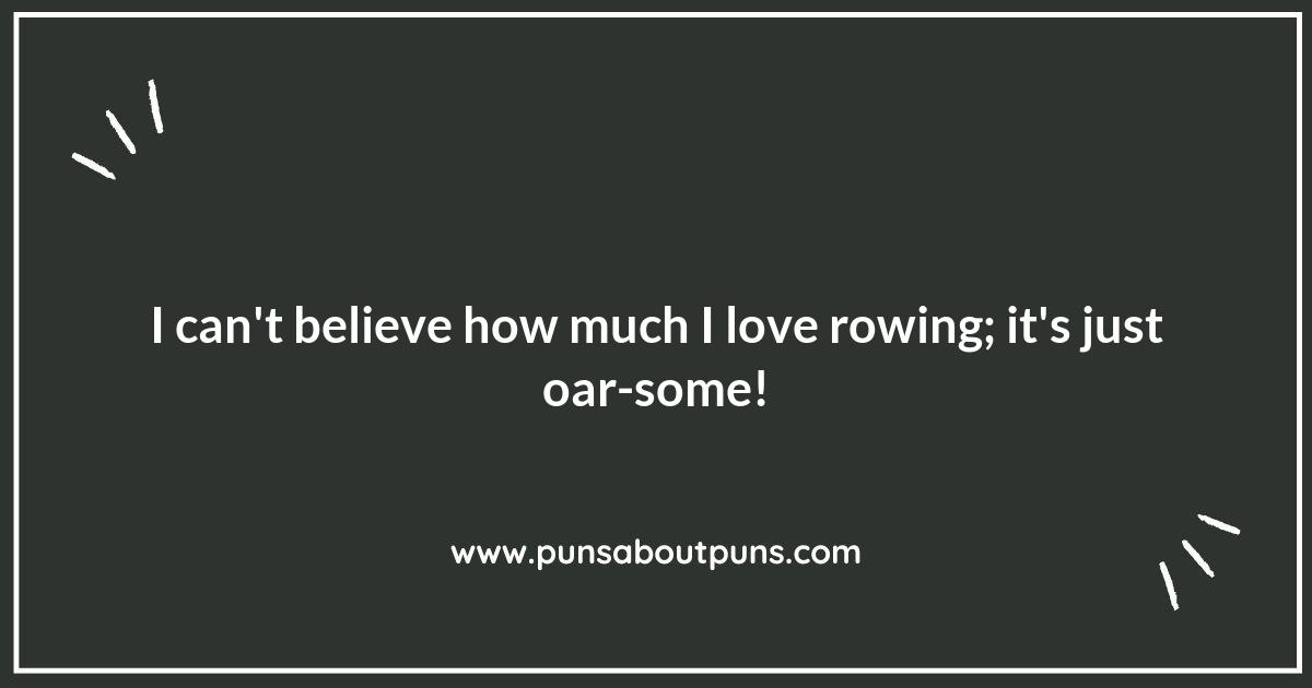 Rowing Puns That Are Sure to Make Waves