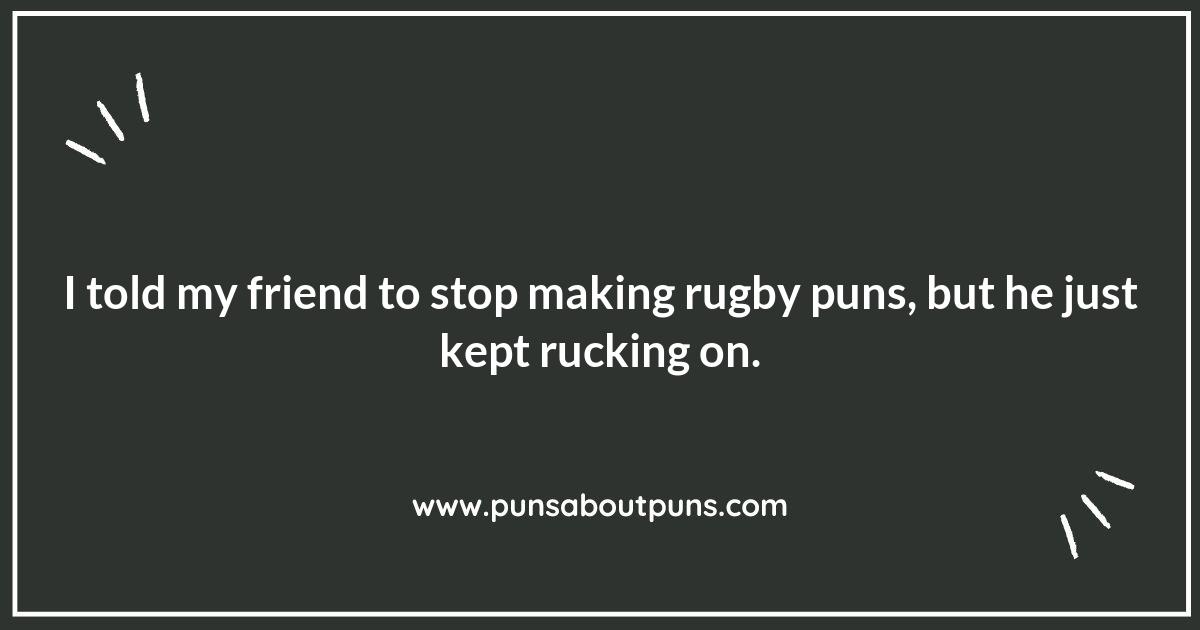 Rugby Puns for Fans Who Love a Good Chuckle