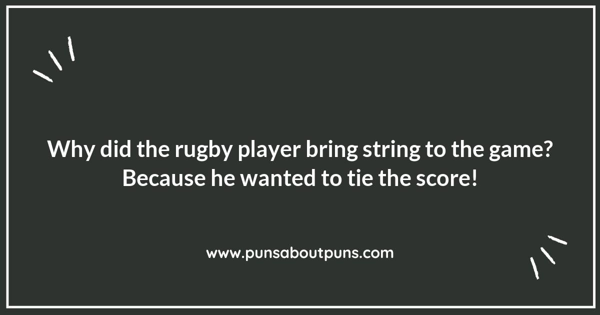 Rugby Puns to Scrum Down Your Frown