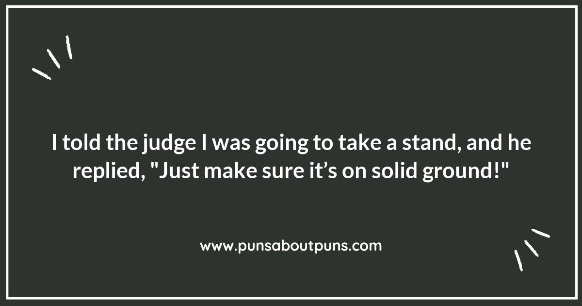 Ruling with Humor: Amusing Judge Puns to Share