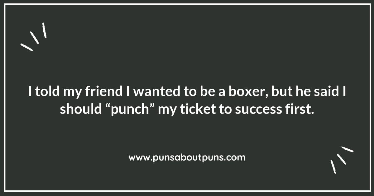 Rumble with Humor: Boxing Puns That Pack a Punchline