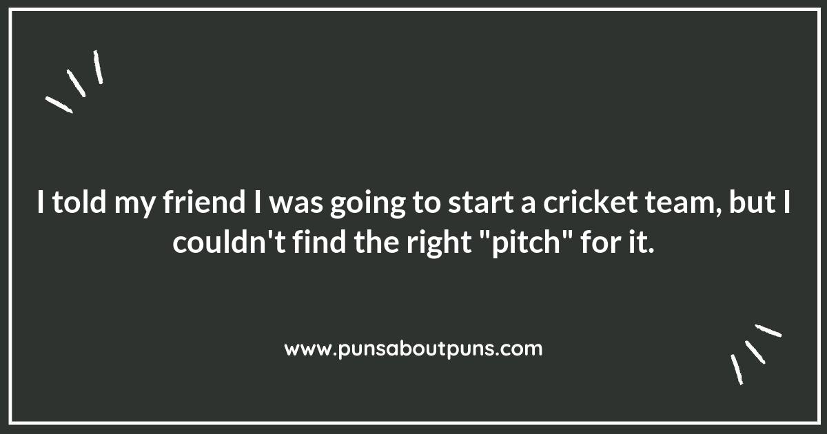 Run Out of Jokes? Try These Cricket Puns