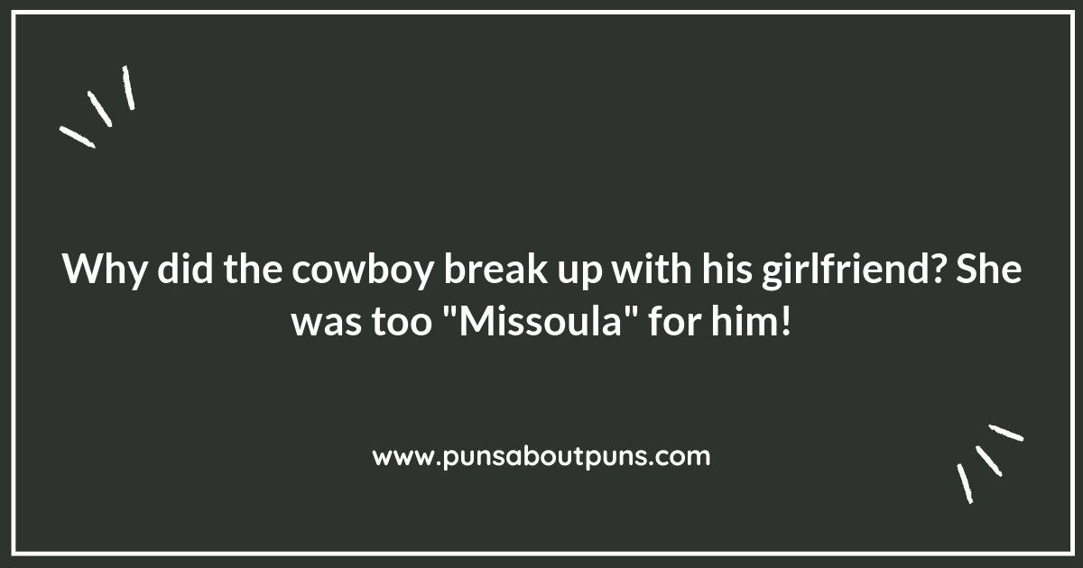 Saddle Up for Some Hilarious Montana Puns