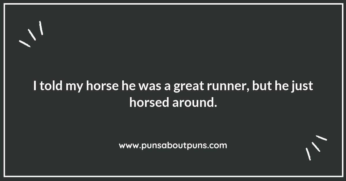 Saddle Up for the Best Horse Racing Puns