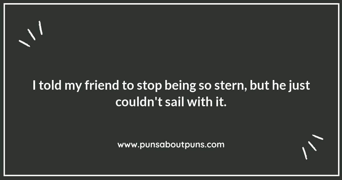 Sailing Puns That Will Make You Laugh Overboard