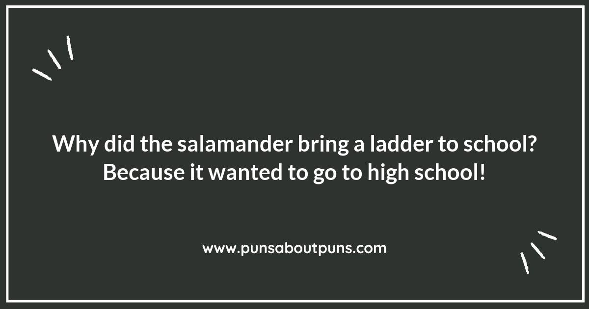 Salamander Puns for Kids: Fun and Educational Wordplay