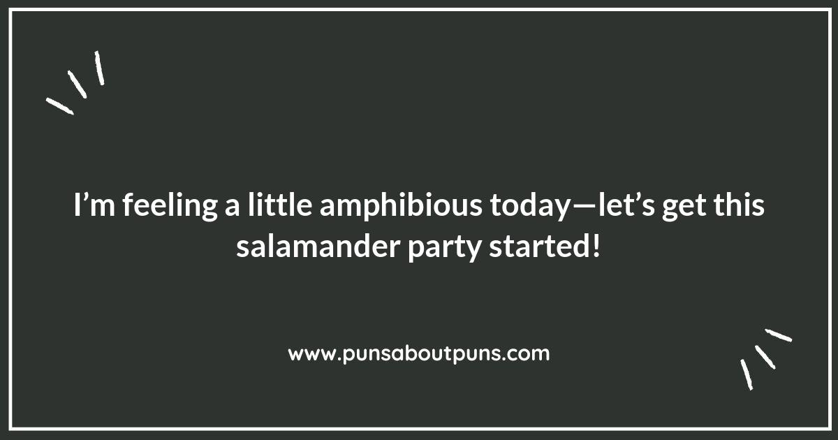 Salamander Puns for Social Media: Shareable Laughs