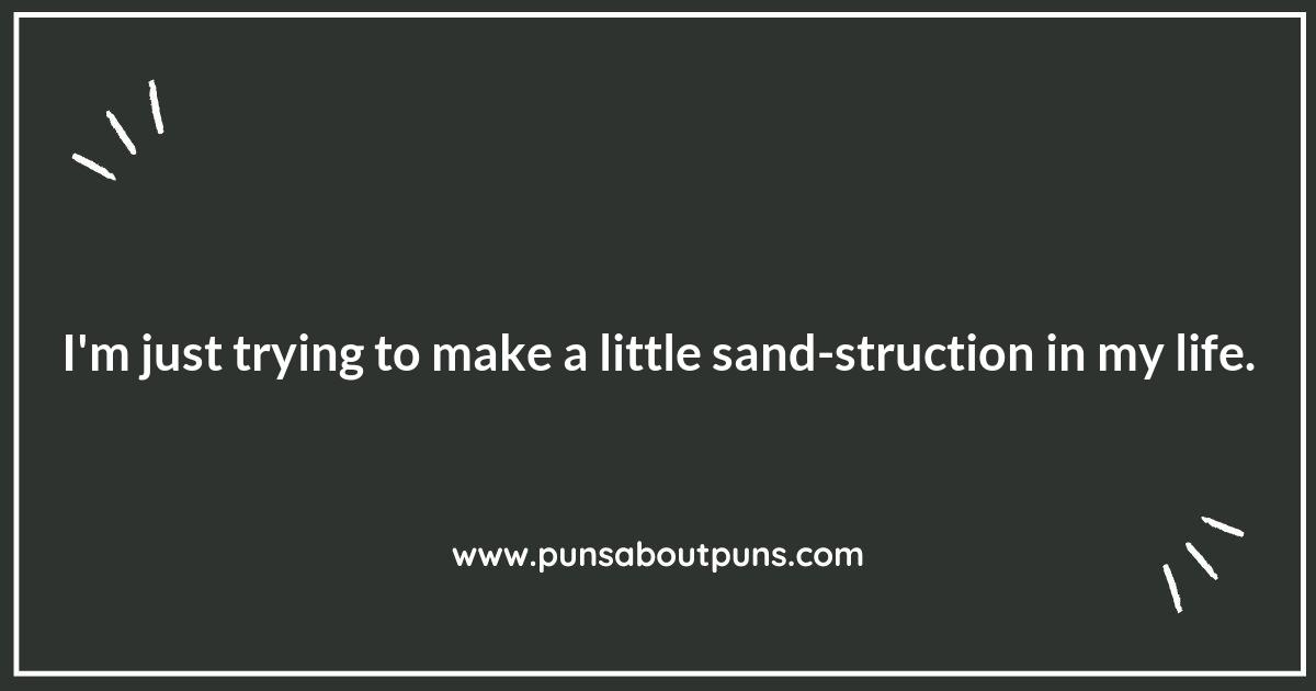 Sandcastle Building Puns