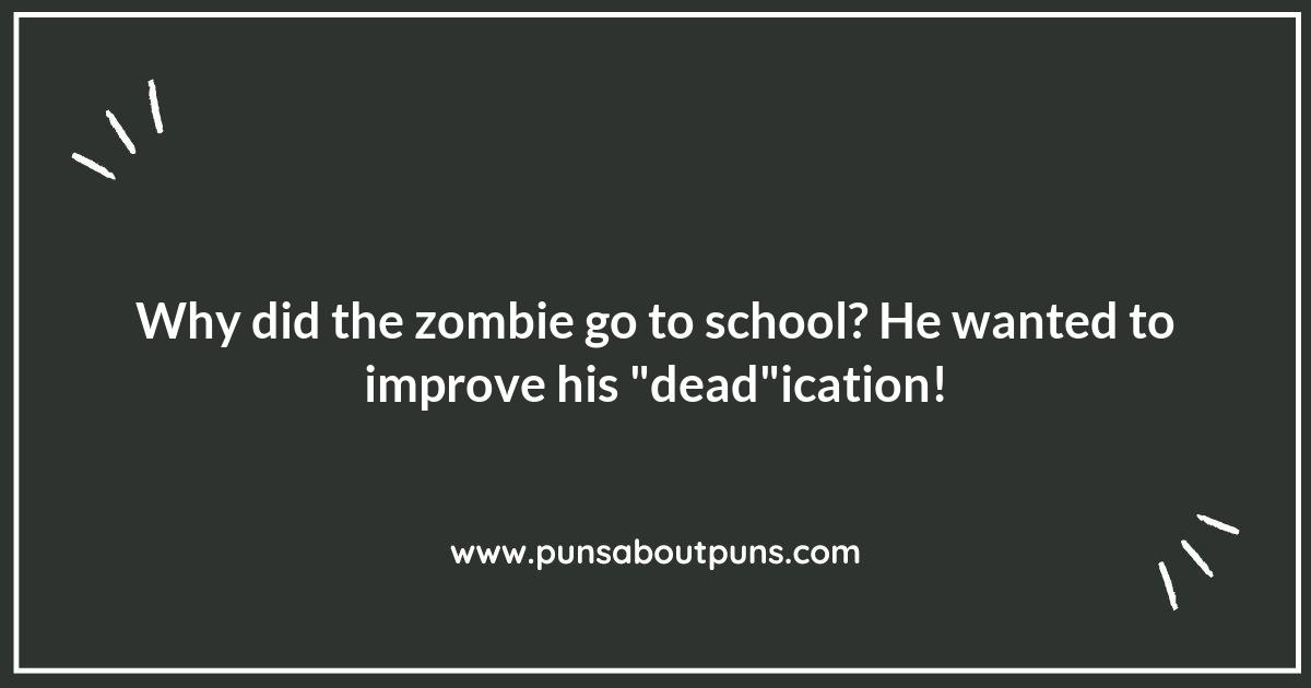 Scream and Laugh: Zombie Movie Puns that Bite