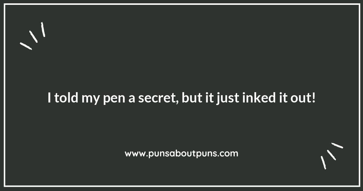 Scribble Some Smiles with These Pen Puns