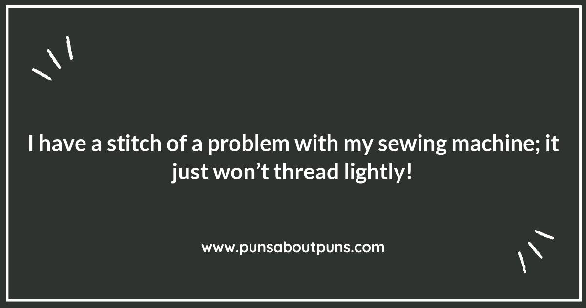 Sewing Puns: Cut from a Different Cloth