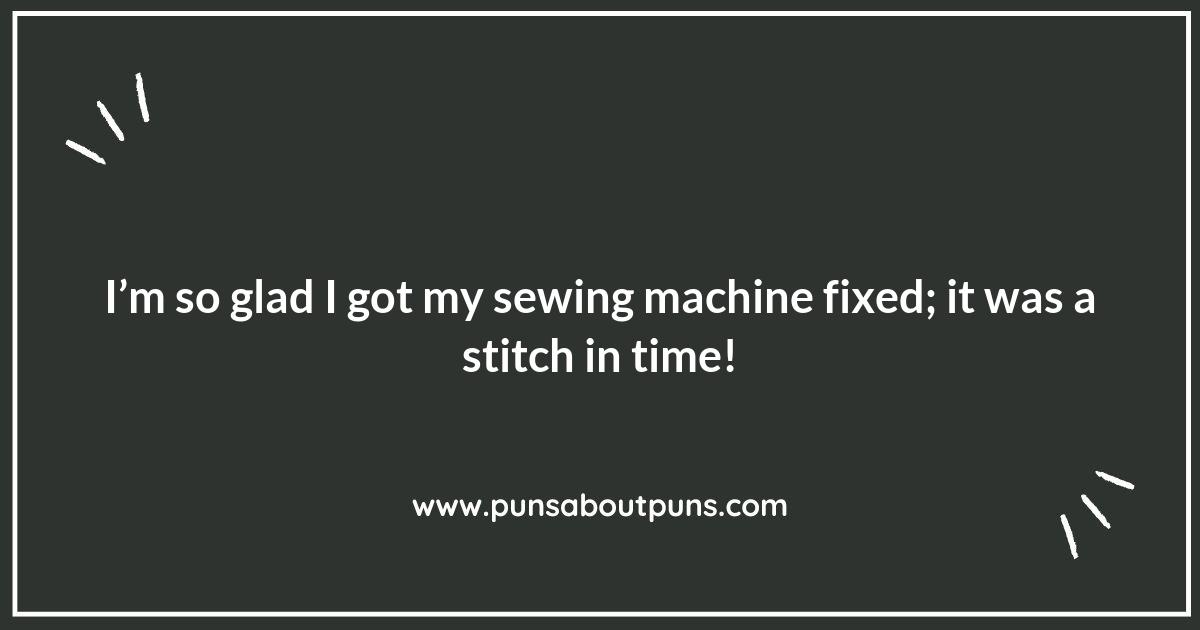 Sewing Puns to Hem Your Humor Needs