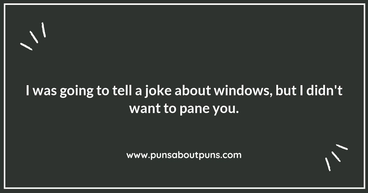 Shutter Up: A Collection of Window Puns