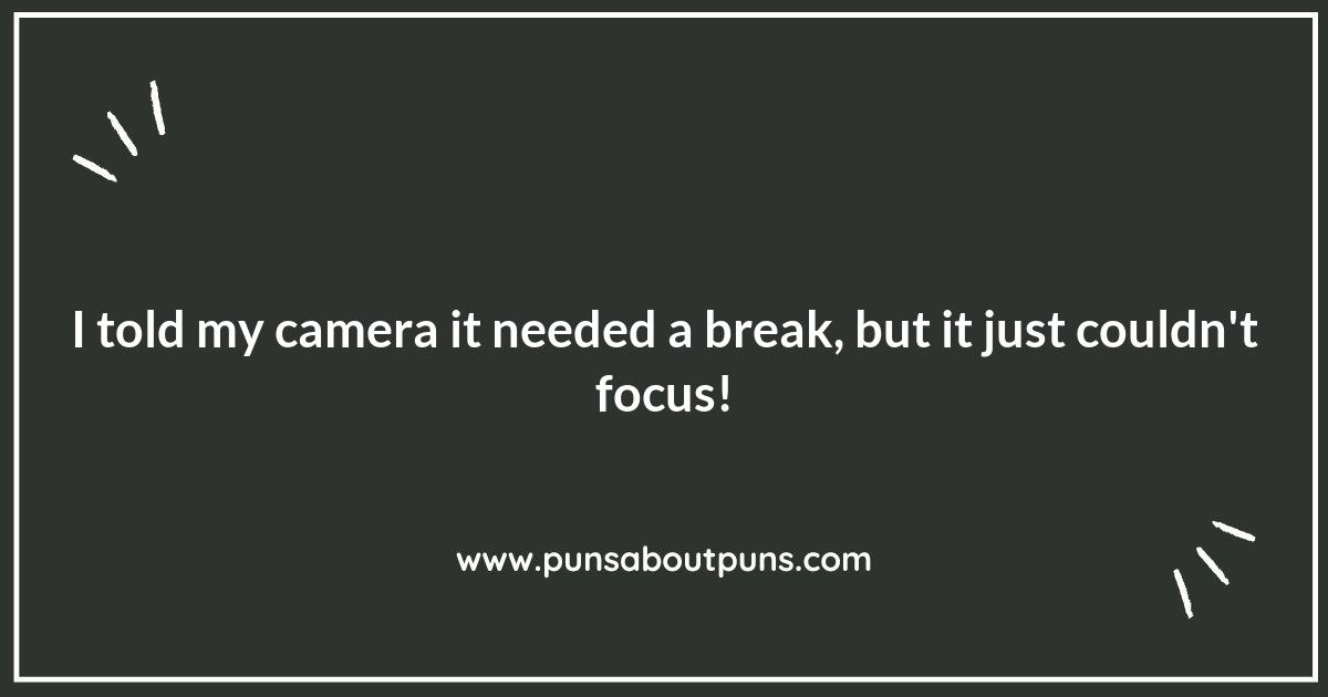 Shutter Up! Photographer Puns That Will Make You Smile