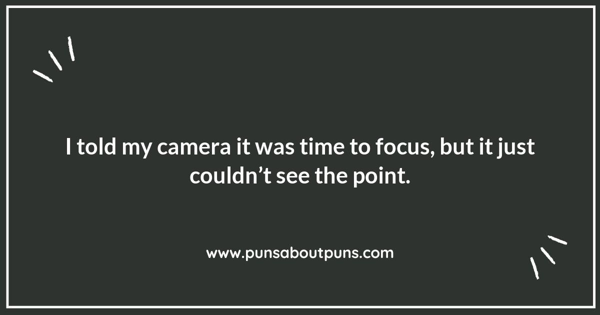 Shutter Up: The Best Photography Puns Around