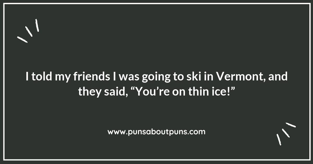 Skiing into Laughter: Vermont Puns on the Slopes